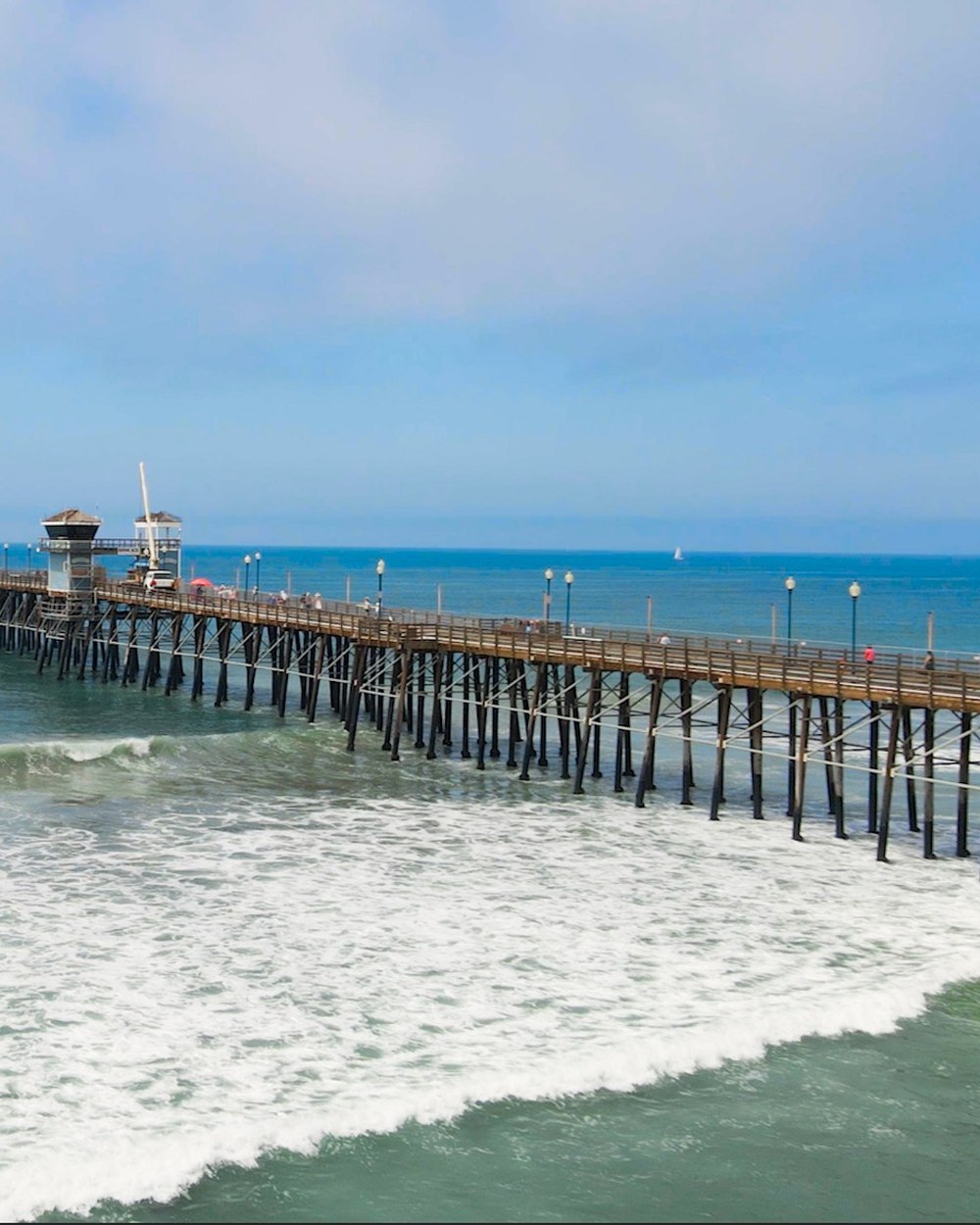 Oceanside Pier and its public waterfront